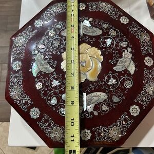 Asian Mother of Pearl Laquer Box